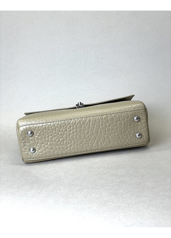 Сумка жіноча натуральна шкіра тиснення два ремінця кросбоді Genuine Leather Кросбоді (361292177)