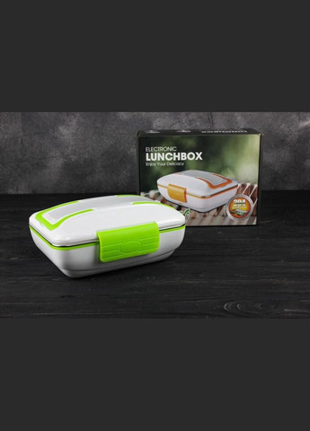Ланч-бокс электрический с подогревом от сети 220 V 820 мл Lunch Box Зеленый (1936360941) No Brand (328261656)