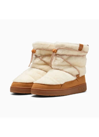 Зимние ботинки snowbae suede white 402175-02 Puma