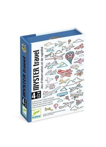 Карткова гра Таємнича подорож Mystery Travel DJ05075 Djeco (369164400)
