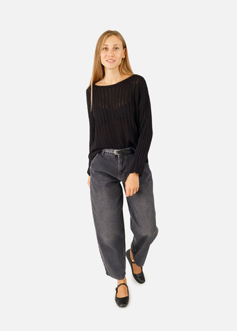 Жіночий джемпер колір чорний ЦБ-00257246 Karon (301196345)
