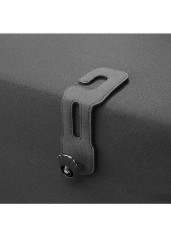 Держатель крючок на спинку сидения в машину автомобиль для зонта сумок верхней одежды 16х4.3 см (479165-Prob) Серый Unbranded (316034629)