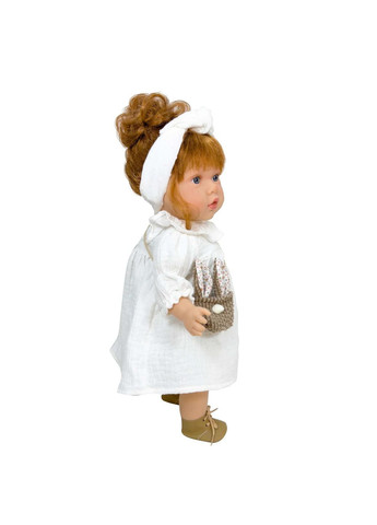 Испанская виниловая кукла Susette с каштановыми волосами 45 см для девочки игрушка для игры и коллекционирования Nines D'Onil (370603537)