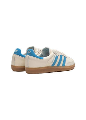 Кросівки Samba OG Sporty & Rich Cream Blue adidas бежеві всесезони (318519354)