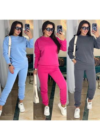 Костюм жіночий трьохнитка на флісі,худі та штани Україна (364836194)