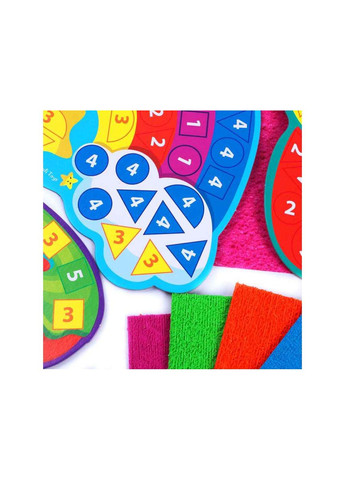 Набор для творчества с плюшевой мозаикой «Единорог и Радуга» VT4511-17 Vladi toys (367114332)