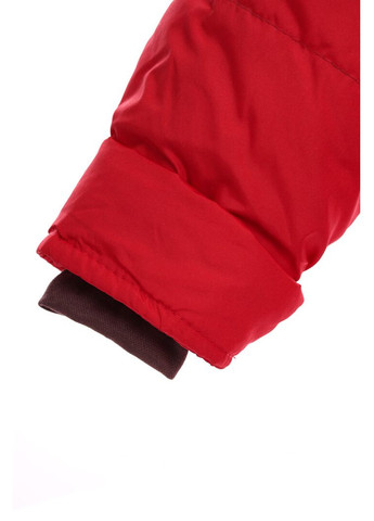 Красная зимняя куртка на синтепоне евро красная 98 см (27709) BABYKROHA