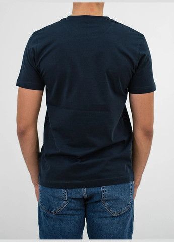 Темно-синя футболка чоловіча з коротким рукавом Armani Exchange A|X