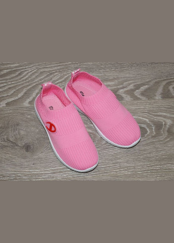 Розовые летние кроссовки текстильные для девочки летние розовые Blue Rama