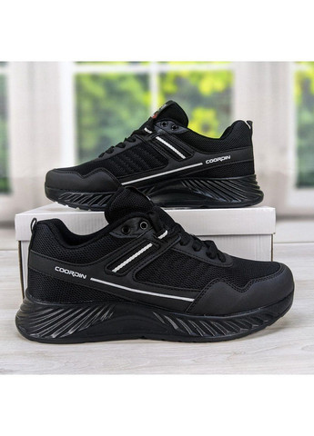 Чорні Осінні кросівки чоловічі демісезонні Wanderfull