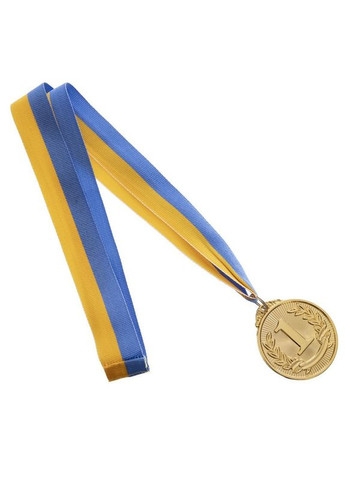 Медаль спортивна зі стрічкою LIBERTY d-5см C-4872 (метал, d-5см, 25g золото) SP-Sport (361435571)