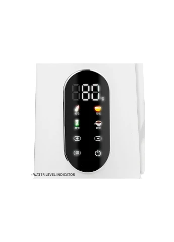 Электрочайник стеклянный 1.7л LED белый (MR-023-WHITE) Maestro (390508747)