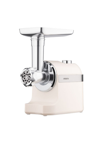 М'ясорубка, 1800Вт, 2кг/хв, 3 решітки, насадка для ковбас, кеббе, пластик, бежево-сріблястий Ardesto (315604237)