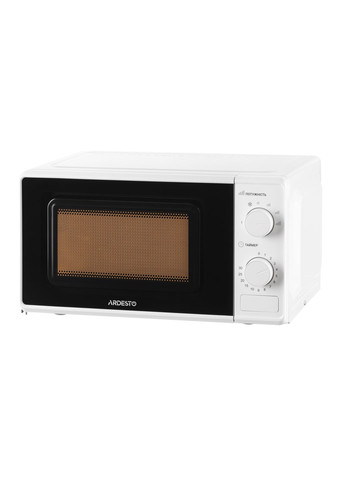 Микроволновая печь, 20л, мех.управл., 700Вт, откр.кнопкой, белый Ardesto