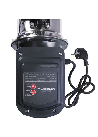 Насос поверхностный самовсасывающий с термодатчиком SJETS-100NT 0,75 кВт Thermo Alliance TASJETSNT100N (341326773)