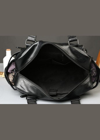 Городская большая сумка для вещей женская и мужская сумка дорожная черная Eton (332211907)