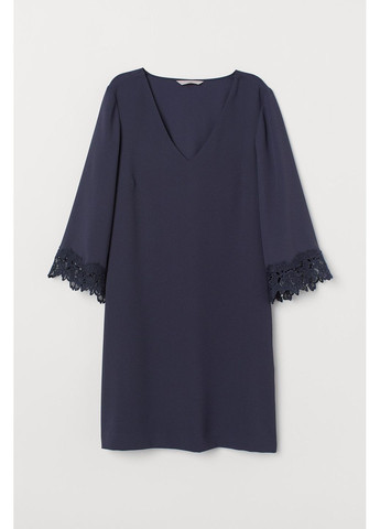 Темно-синя сукня H&M