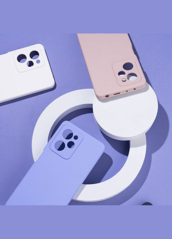 Чехол Full Silicone Cover для Google Pixel 8 Pro Light Purple Wave (307823764)