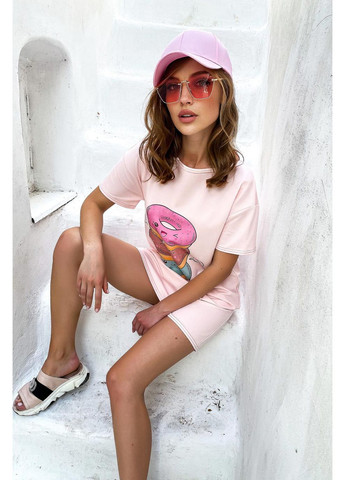 Рожева сукня футболка 1743.4705 Seventeen