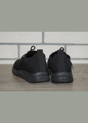 Чорні Осінні кросівки текстильні для хлопчика чорні LQD