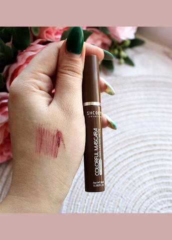 Тушь для ресниц Shcoety Matte Colorful Mascara Red Brown No Brand (311313865)