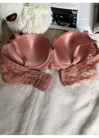 Персиковий балконет бюстгальтер персиковий колір розмір 80 а China з кісточками
