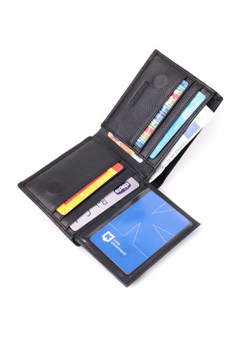 Мужской кожаный кошелек 11,3х9,6х1,5 см st leather (288047652)