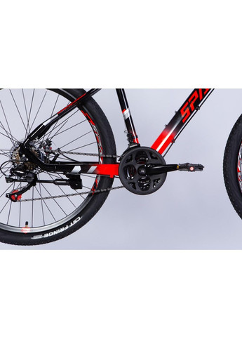 Велосипед 27.5" MERCURY DD FR рама-17" AL 2026 чорно-червоний (OPS-SP-27.5-076) Space (390941028)