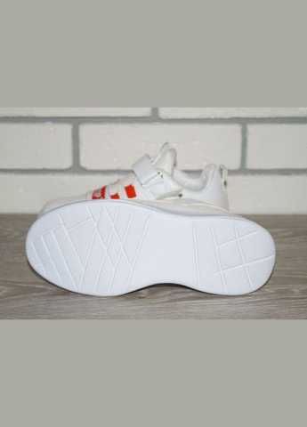 Білі осінні демісезонні кросівки білі YTOP JY1088