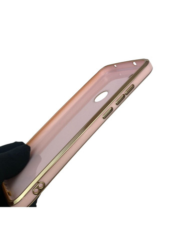 Чехол для Redmi Note 8T с защитой камеры с золотой окантовкой на редми нот 8т пудровый gs1 Xiaomi (366234302)