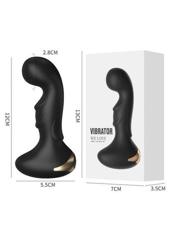 Анальная пробка-массажер простаты с вибрацией и USB Lilo (366887699)