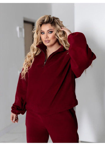 Флісовий спортивний костюм оверсайз — ЗАМІР В ОПИСІ GD/GL Модний простір (370601622)