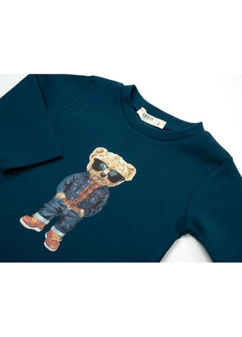 Кофта с мишкой (18152-98B-blue) Breeze (301142405)