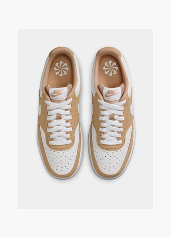 Кроссовки женские Court Vision Low Next Nature Beige DH3158-201 Nike бежевые (333651594)