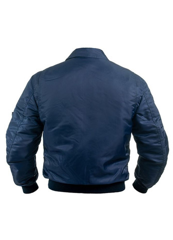 Синя демісезонна бомбер cwu Olymp 21-BM-003/Н-NAV