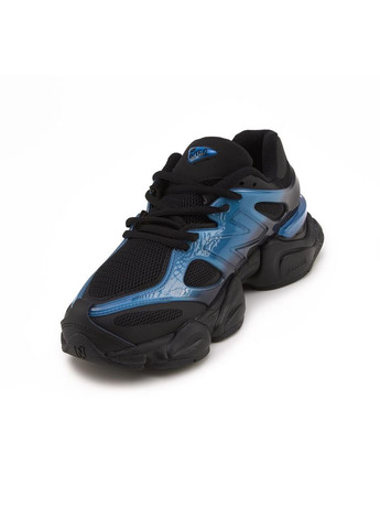 КРОССОВКИ ЖЕНСКИЕ NEW BALANCE 9060 NAVY BLUE BLACK GRADIENT НЬЮ БЕЛАНС 9060 No Brand чёрные демисезоны (367174447)