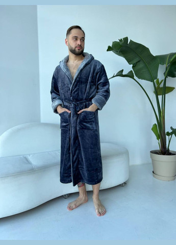 Мʼякий махровий халат з капюшоном Vakko (302457914)
