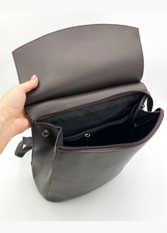 Женский рюкзак-трансформер из экокожи повседневный в коричневом цвете 44205 WeLassie (298571377)