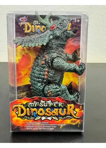 Фігурка динозавра коричнево-червона,, полімер Dino (408457111)