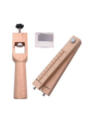 Ремнерез резак для нарезки кожаных ремней, Резак для нарезки кожаных полос из кожи Strap cutter, дерево бук No Brand (326842723)