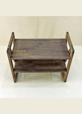 Етажерка розбірна з дерева Оксфорд 60х50 капучино (МЕБ-0011409) No Brand (327845099)