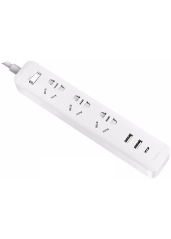 Мережевий подовжувач Mi Power Strip 20W Fast Charge (3 sockets +2 USB + 1 TypeC) Xiaomi (280877429)