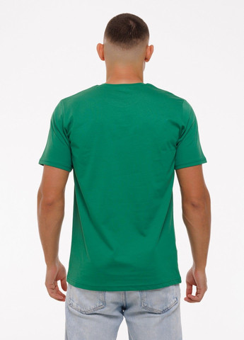 Зеленая футболка мужская приталенная m зеленый (1213388602421) Наталюкс 12-1338