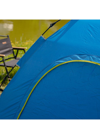 Намет кемпінговий 2 на 2 метри автоматичний для риболовлі походу туристичний LU-019BL Блакитний LUGI (370439211)