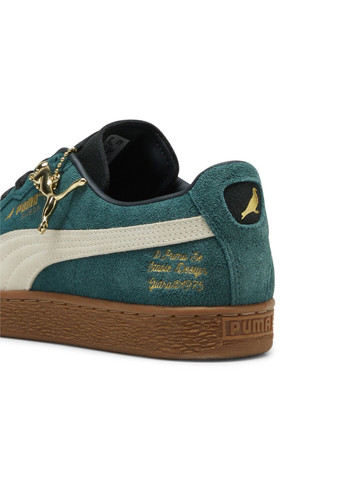 Зеленые кеды x staple g suede sneakers Puma