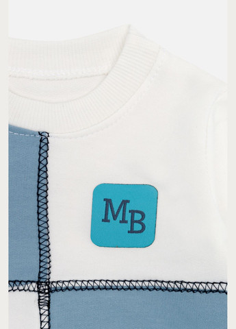 Синий демисезонный костюм с брюками для мальчика цвет синий цб-00243098 Minilay