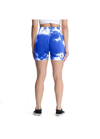 Шорти з мармуровим принтом, голубі з білим, розмір S Trends (330245358)