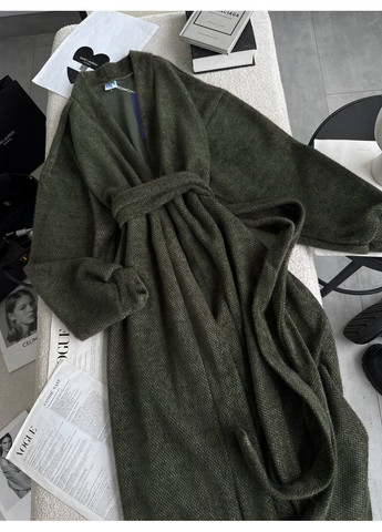 Оливковый (хаки) демисезонный кардиган MonCher