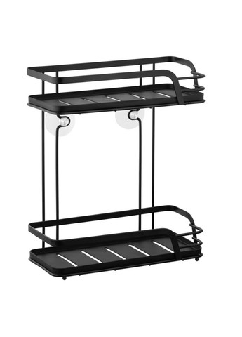 Полиця 2-ярусна 26,5х14х31 см Vigor Black ARHK4504PB Ardesto (370640270)