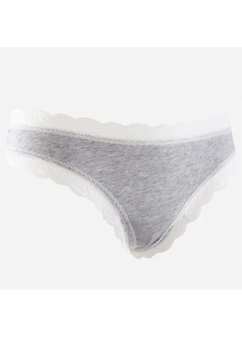 Трусики Tan Tanga Grey/Peach (2 шт) 13890384-3 Fashion Lady (399370036)